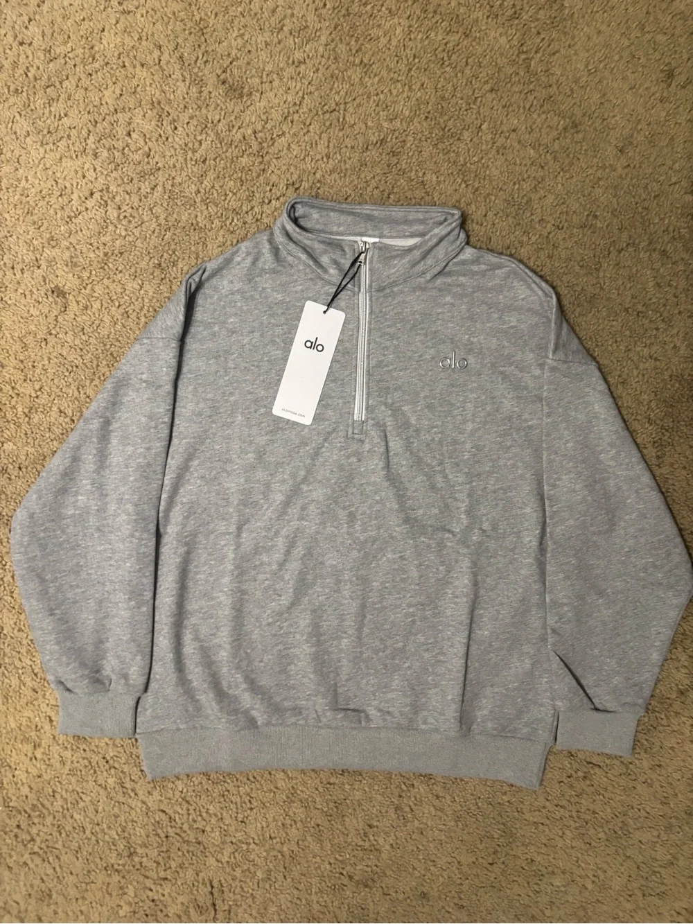 Grey Alo Quarter Zip